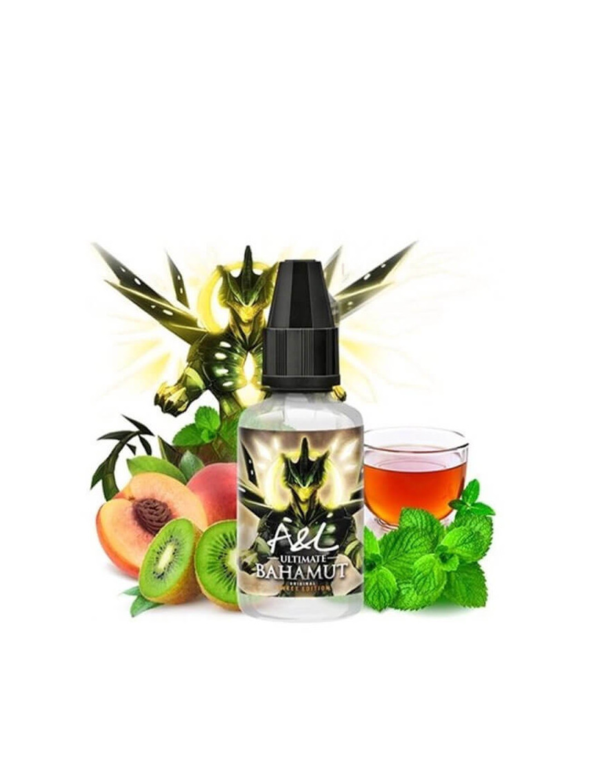 Concentré Bahamut Sweet Edition 30ml – Ultimate – A&L | Arôme thé à la menthe pêche kiwi
