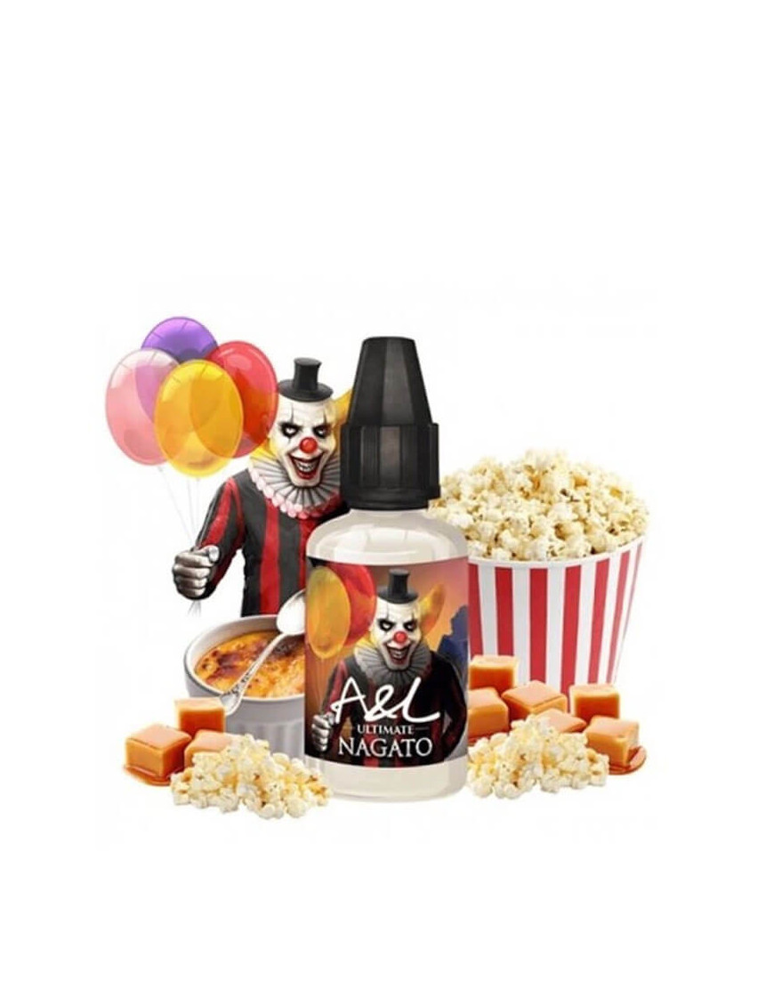 Concentré Nagato Sweet Edition 30ml – Ultimate – A&L | Arôme pop-corn caramel crème