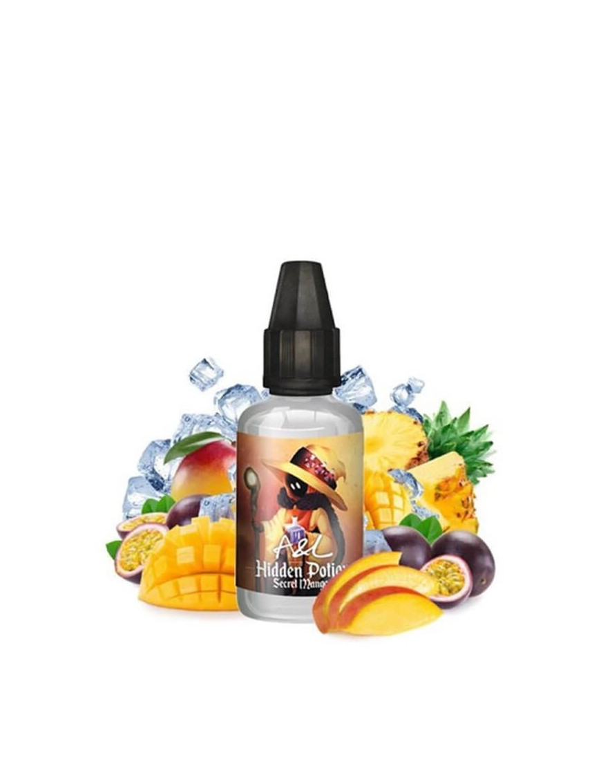 Concentré Secret Mango 30ml – Hidden Potion – A&L | Arôme mangue ananas passion