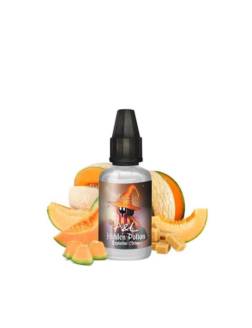 Concentré Explosive Melon 30ml – Hidden Potion – A&L | Arôme melon de Cavaillon