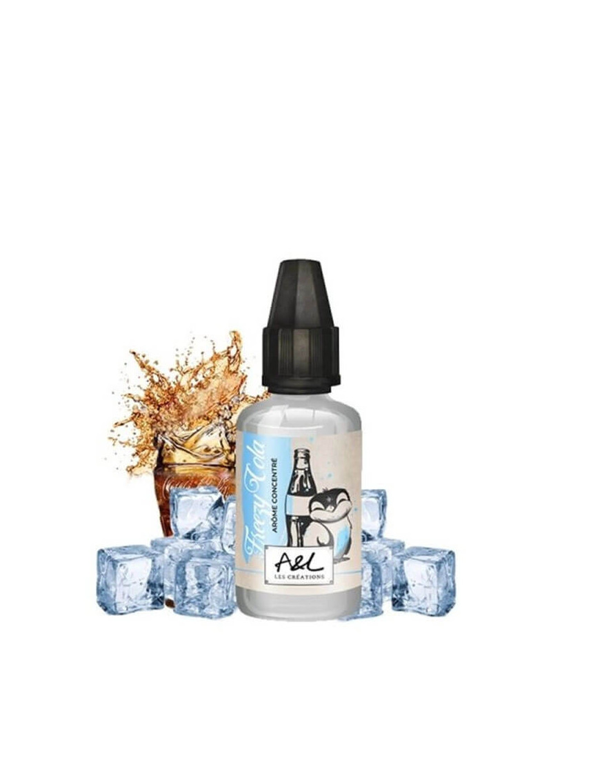 Concentré Freezy Cola 30ml – Les Créations – A&L | Arôme cola glacé
