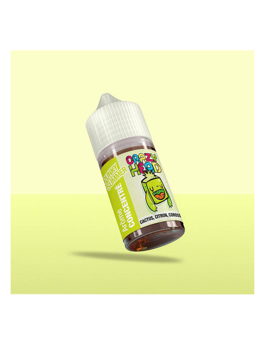 Concentré Punky Summer 30ml – Crazy Head – Flavor Hit | Arôme cactus, citron, corossol