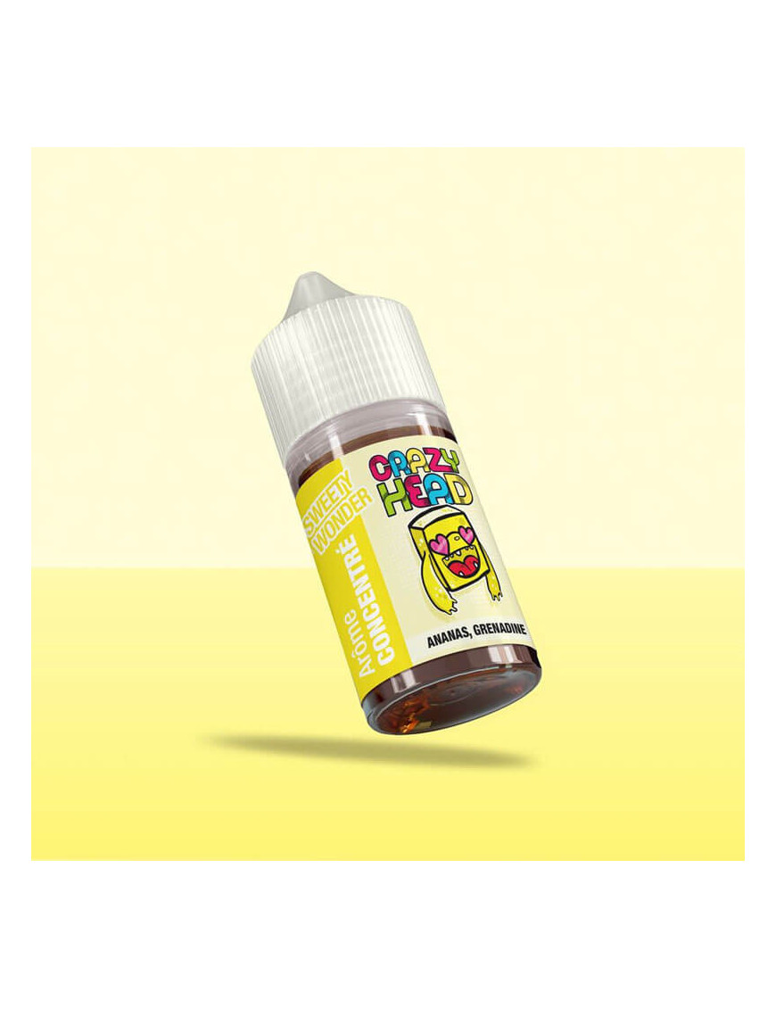 Concentré Sweety Wonder 30ml – Crazy Head – Flavor Hit | Arôme grenadine, ananas, fraîcheur