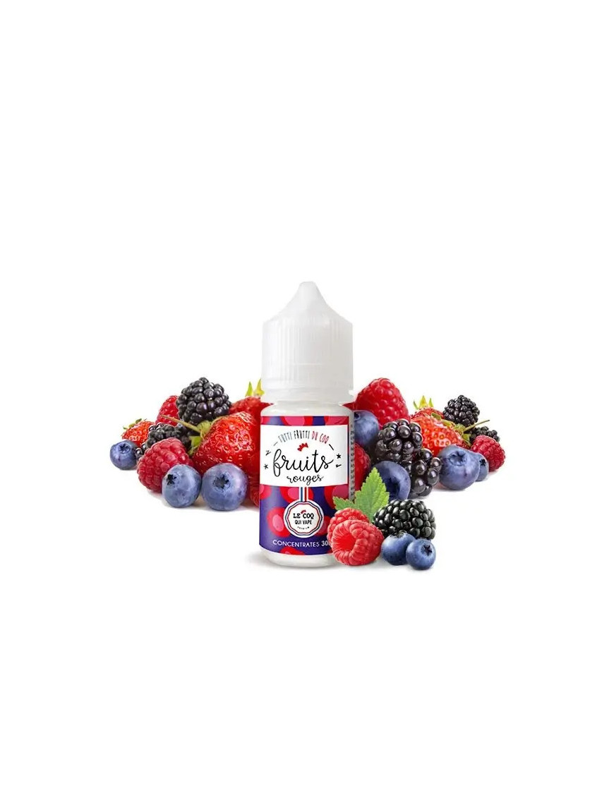 Concentré Fruits Rouges 30ml - Arôme Tutti Frutti du Coq par Le Coq Qui Vape