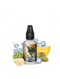 Green Banana Aroma-Konzentrat 30 ml von Hidden Potion A&L, eine frische Mischung aus reifer Banane und säuerlicher Kiwi.