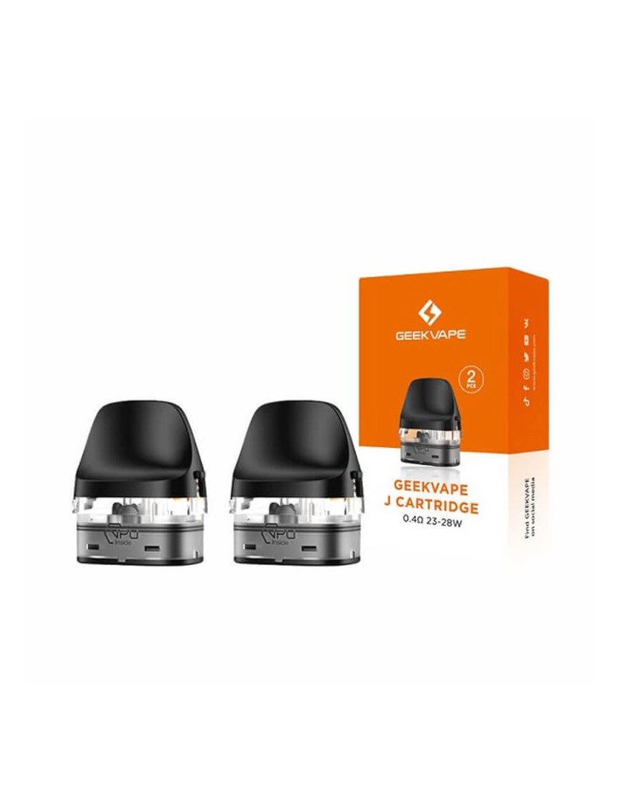 Cartouches J 0.4/0.6/0.8/1.2Ω 5ml (2pcs) – GeekVape