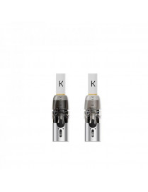 Cartouche Kiwi V2 Transparent – 1.8ml 0.8ohm (2pcs) pour Kiwi 2