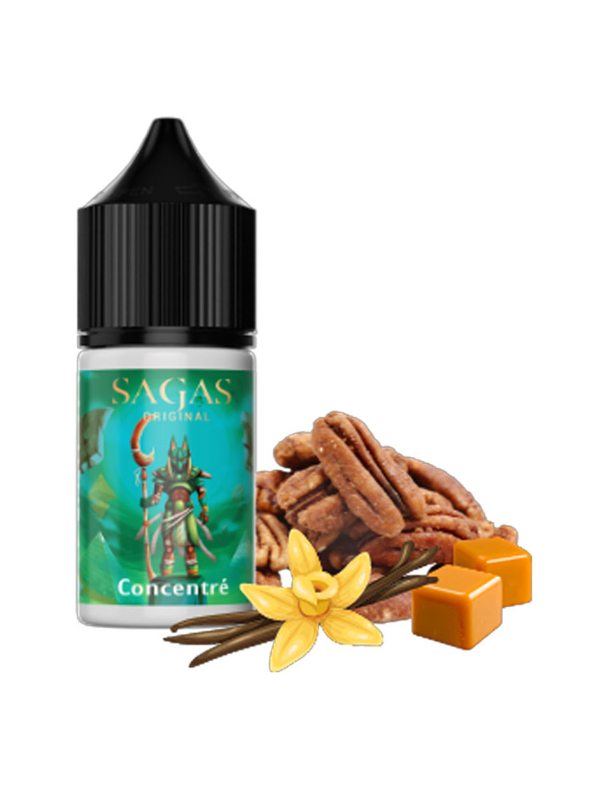Concentré Sagas Original 30ml – Solana | Noix de pécan, caramel, vanille