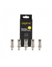 Résistances BVC Nautilus 0.4Ω / 0.7Ω (5pcs) – Aspire