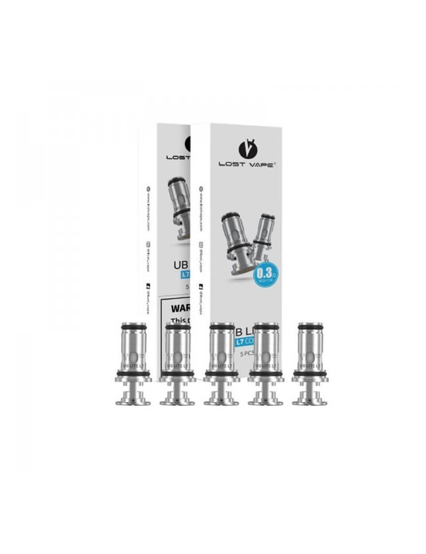 Résistances UB Lite Mesh L7/L8/L10 (5pcs) – Lost Vape