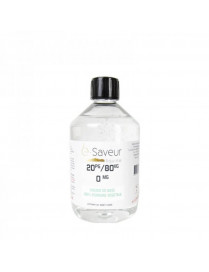 Base 20PG / 80VG 500ml – e-Saveur