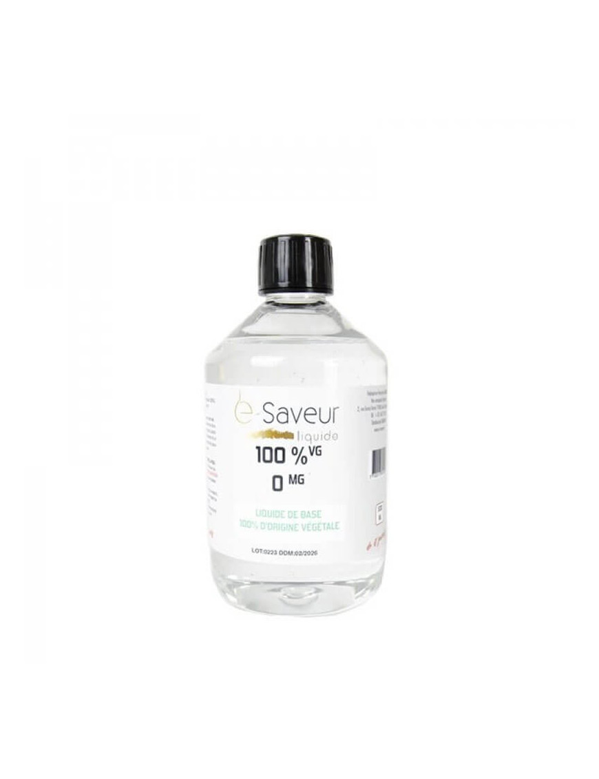 Base 100VG 500ml – e-Saveur