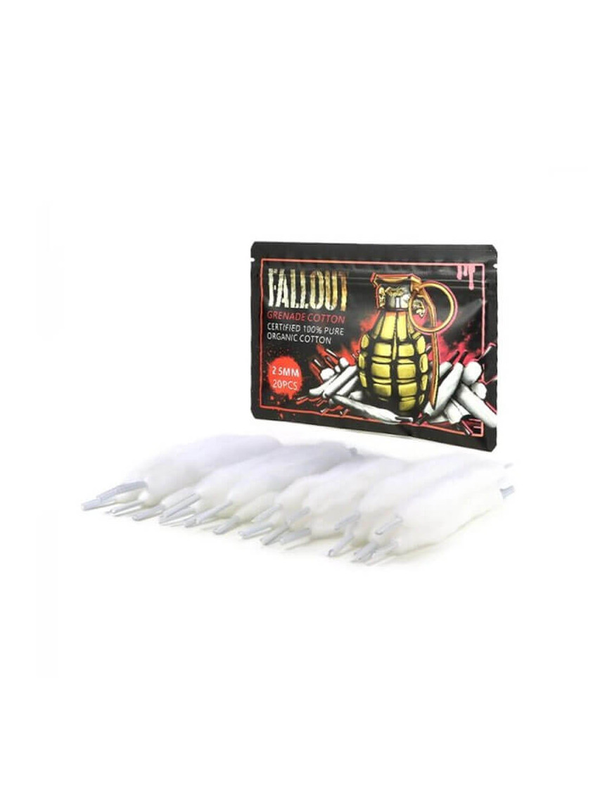 Grenade Coton Bio 100% Pure Fallout x Mechlyfe - 2.5mm / 3.0mm / 3.5mm
