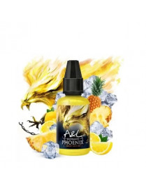 Concentré Phoenix Sweet Edition 30 ml Ultimate A&L, un mélange frais et sucré d’ananas et de citron.