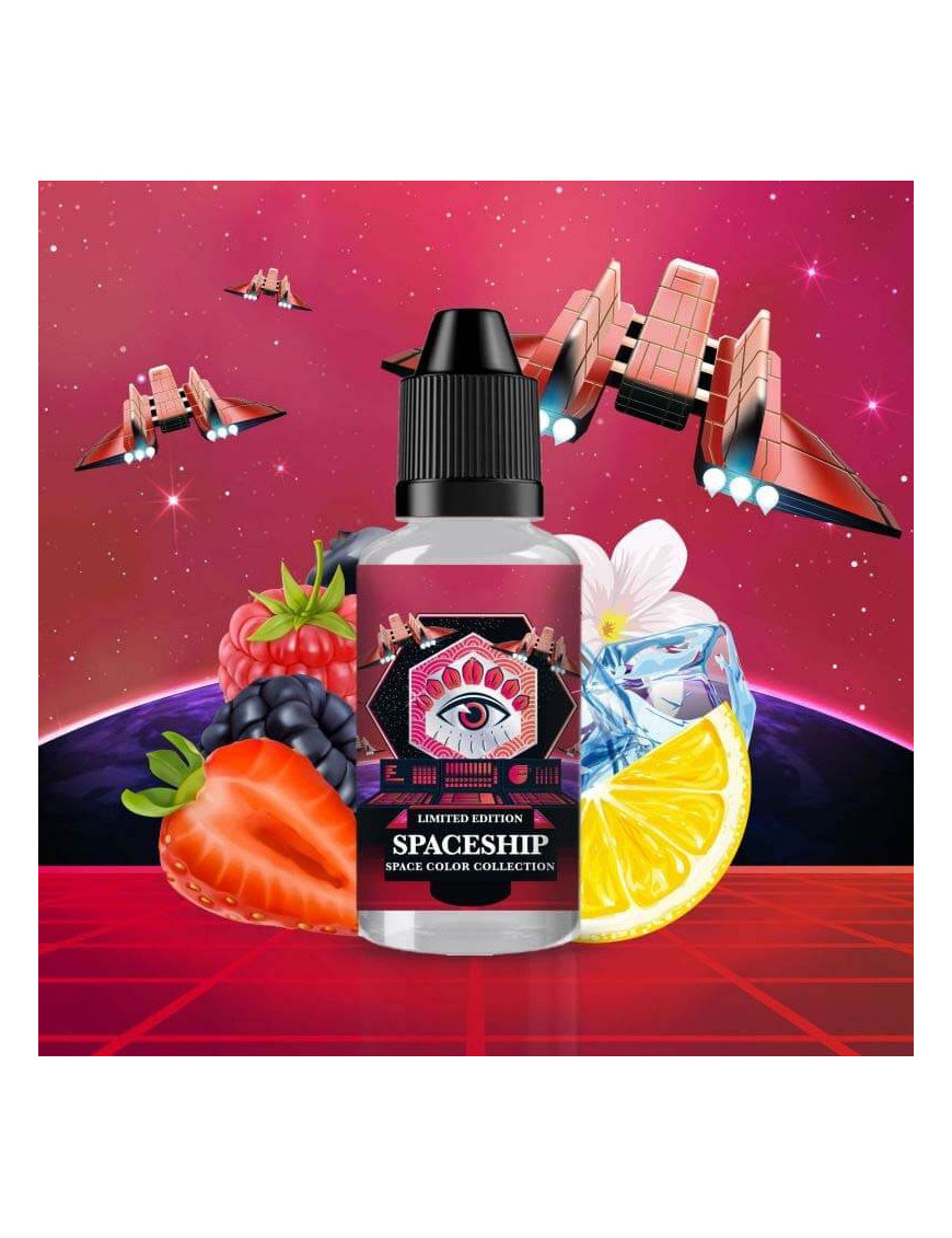 Concentré Spaceship 30 ml – Citron fruits rouges hibiscus – Wink – Made In Vape