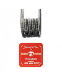 Fused Clapton RDL Ni80 0.50Ω New Version (10pcs) – Fumytech