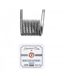 Micro Fused Clapton MTL Ni80 0.88Ω New Version (10pcs) – Fumytech