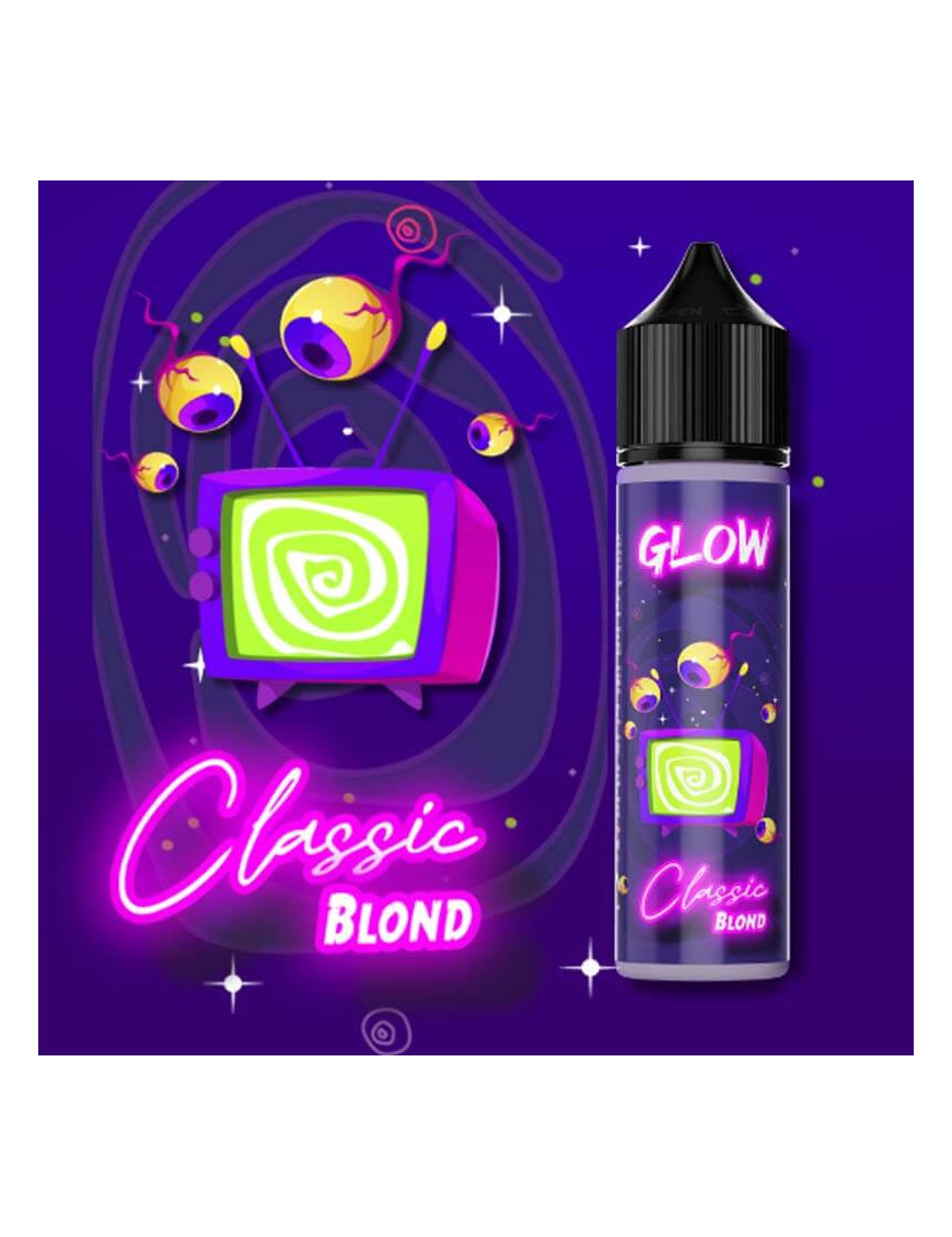 Classic Blond 50ml Glow Solana – E-liquide tabac blond citronné