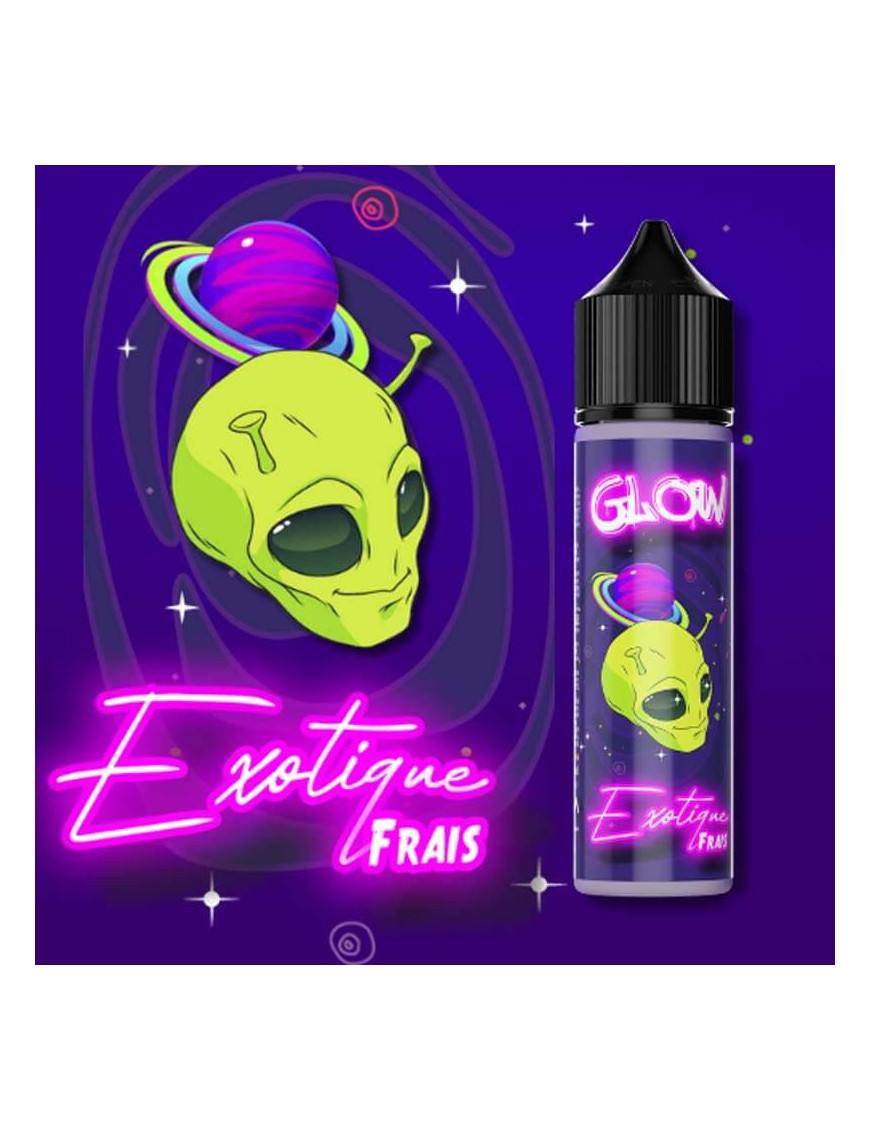 Exotique Frais 50ml Glow Solana – E-liquide fruits exotiques frais