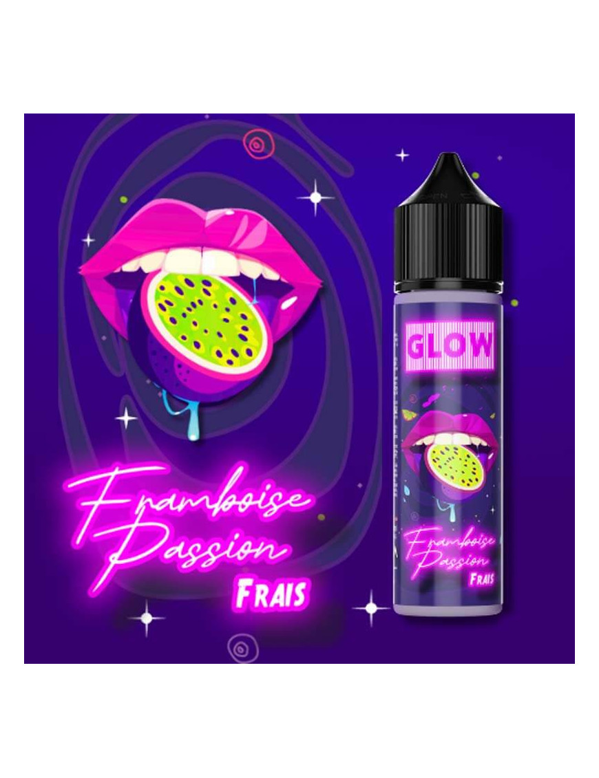 Framboise Passion Frais 50ml Glow Solana – E-liquide framboise passion frais