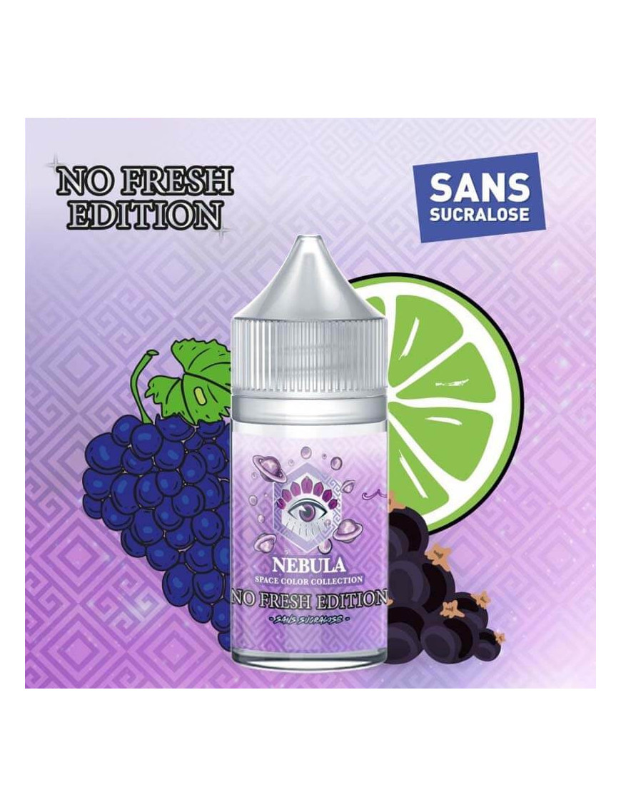 Nebula No Fresh 30ml Wink Made In Vape – Concentré citron vert raisin noir cassis