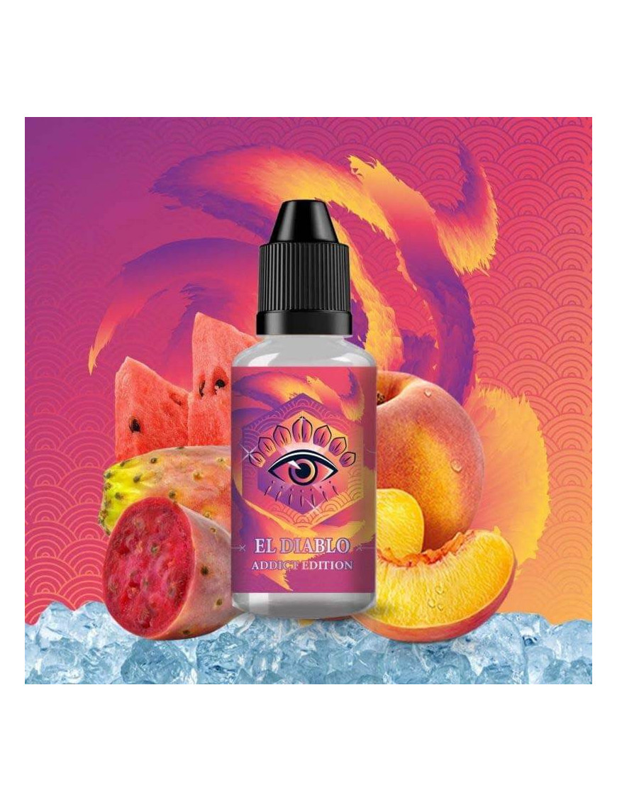 El Diablo 30ml Wink Made In Vape – Concentré figue pastèque pêche frais