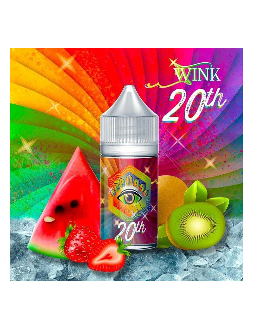 20TH Edition Special 30ml Wink Made In Vape – Concentré pastèque fraise kiwi