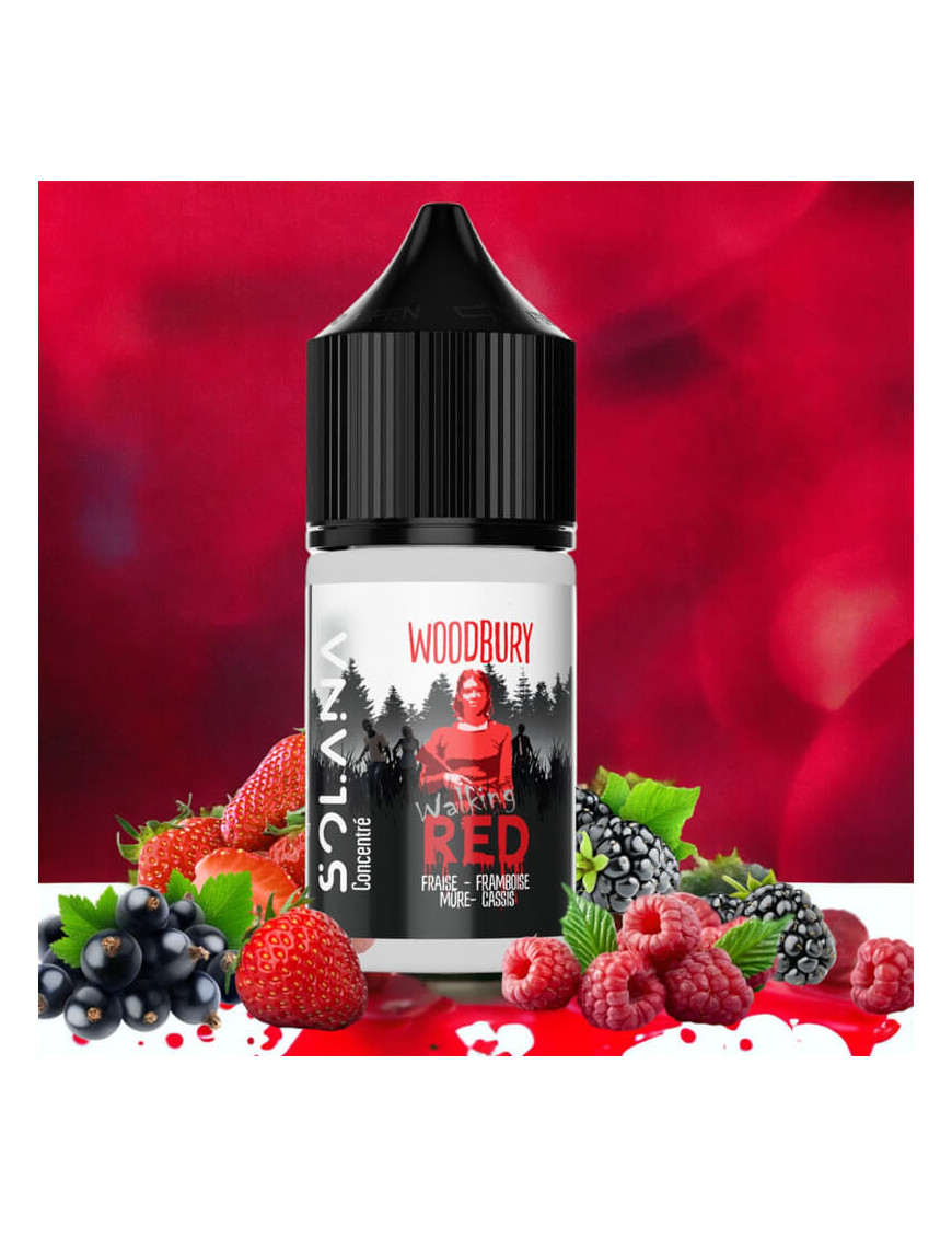 Concentré Woodbury 30ml - Solana Walking Red - Arôme fruits rouges DIY