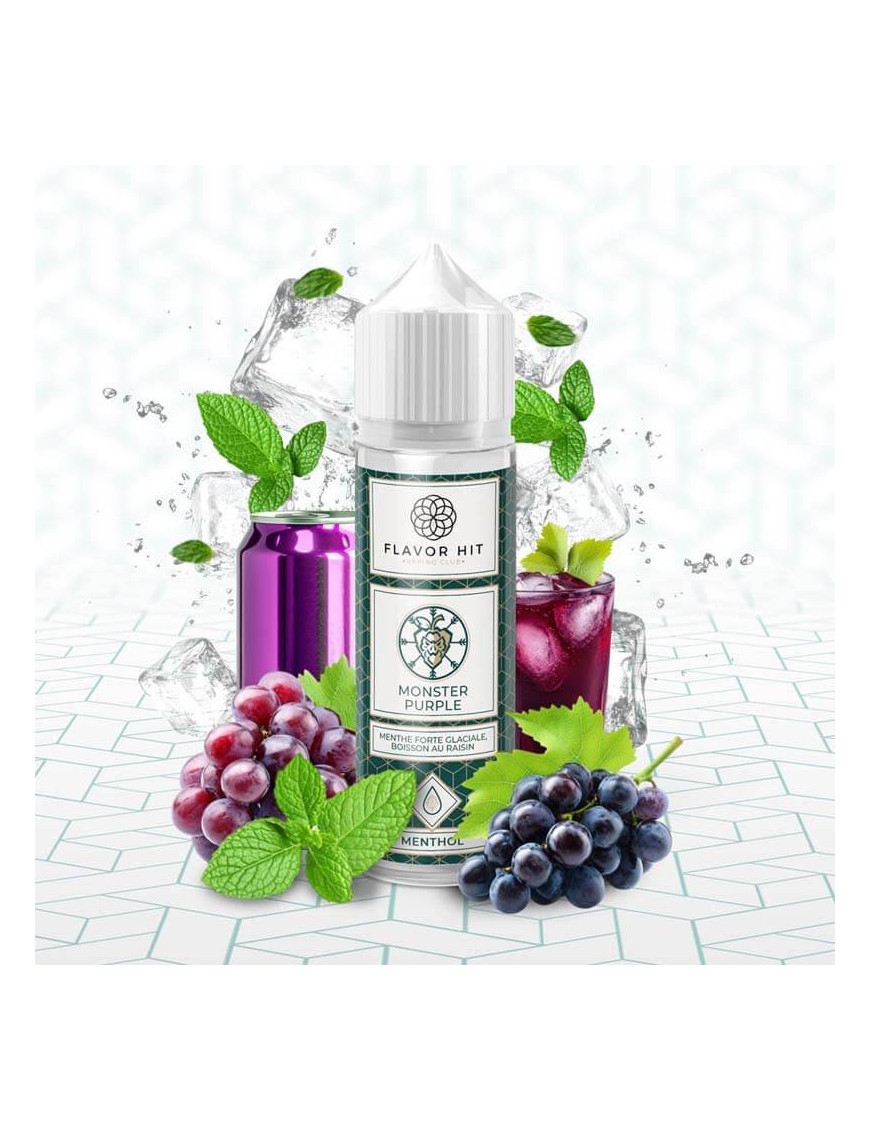 Monster Purple 0 mg 50 ml – Flavor Hit Essentials Menthols