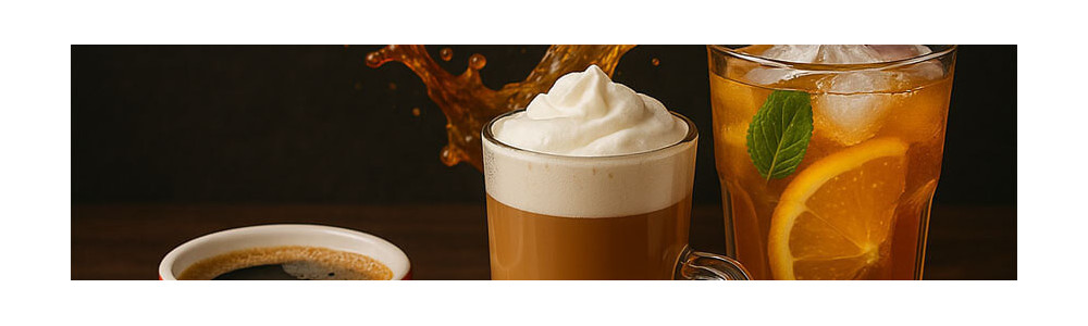 E-liquides Boisson – Saveurs café, soda, cocktail & milkshake